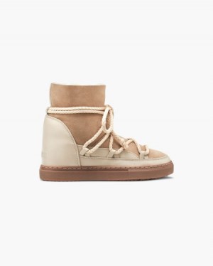 Tênis De Inverno INUIKII Classicos Wedge Bege Portugal | 376140TBU