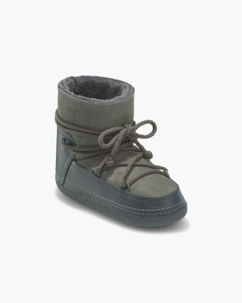 Botas de Inverno INUIKII Classicos Cinzentas Escuro Portugal | 374250JIL